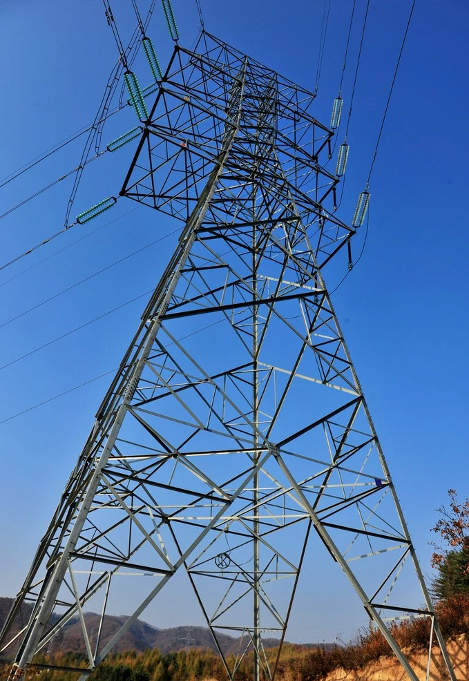 Angle Steel Power Transmission Tower