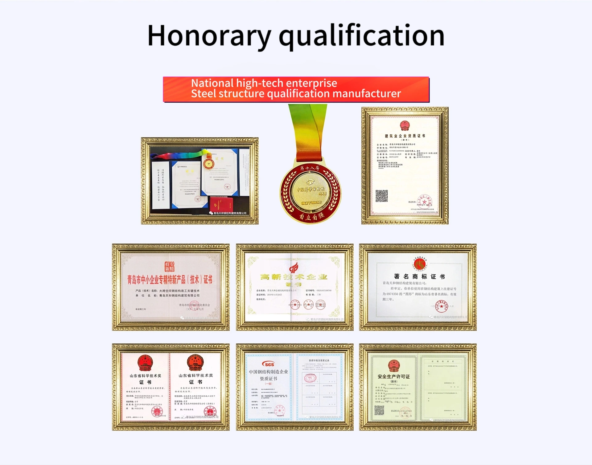 Honors and Qualifications